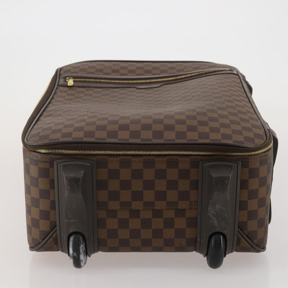 LOUIS VUITTON Damier Ebene Pegas 55 Suitcase N23294 LV Auth 199581A