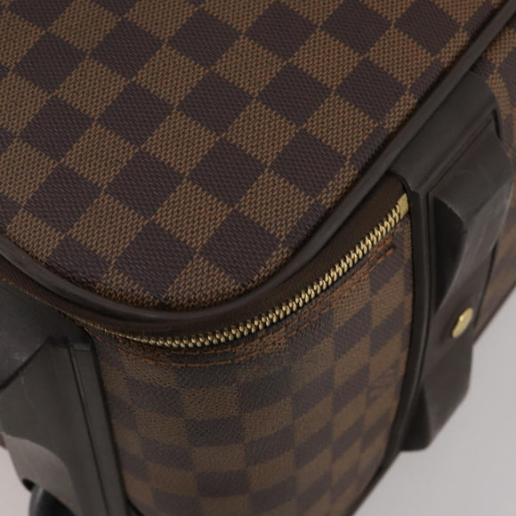 LOUIS VUITTON Damier Ebene Pegas 55 Suitcase N23294 LV Auth 199581A
