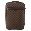 LOUIS VUITTON Damier Ebene Pegas 55 Suitcase N23294 LV Auth 199581A-13