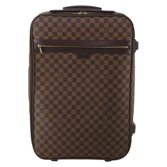 LOUIS VUITTON Damier Ebene Pegas 55 Suitcase N23294 LV Auth 199581A