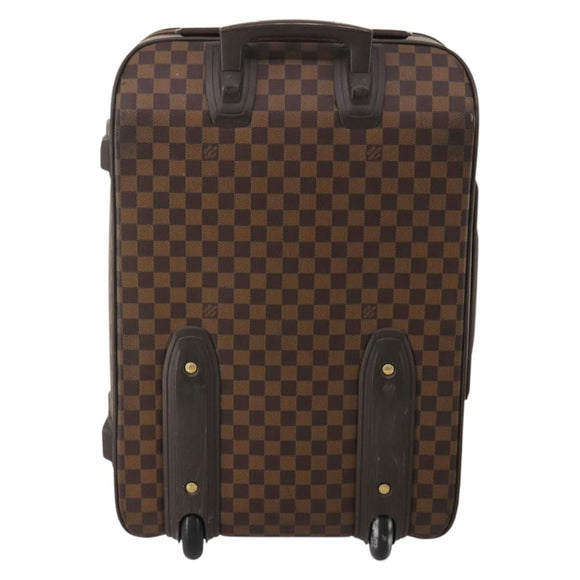 LOUIS VUITTON Damier Ebene Pegas 55 Suitcase N23294 LV Auth 199581A