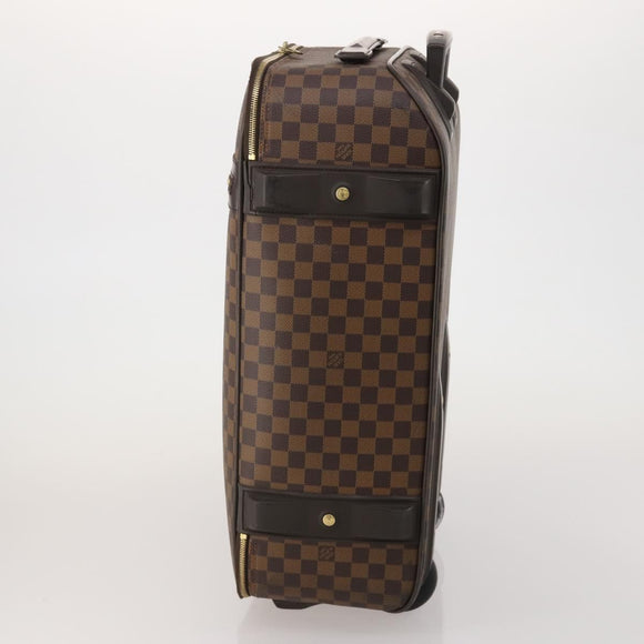 LOUIS VUITTON Damier Ebene Pegas 55 Suitcase N23294 LV Auth 199581A