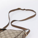 GUCCI GG Supreme Web Sherry Line Bag PVC Beige Gold 89 02 032 Auth 199582-8
