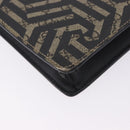 GUCCI GG Caleido Web Sherry Line Clutch Bag PVC Beige Silver 429004 Auth 199583A-10