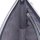 GUCCI GG Caleido Web Sherry Line Clutch Bag PVC Beige Silver 429004 Auth 199583A-18