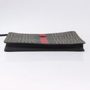 GUCCI GG Caleido Web Sherry Line Clutch Bag PVC Beige Silver 429004 Auth 199583A-7