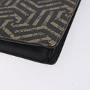 GUCCI GG Caleido Web Sherry Line Clutch Bag PVC Beige Silver 429004 Auth 199583A-9