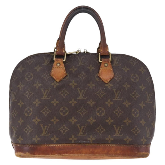 LOUIS VUITTON Monogram Alma Hand Bag M51130 LV Auth 199584