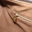 GUCCI GG Supreme Boston Bag PVC Beige Gold 002 123 6842 Auth 199609-23