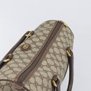 GUCCI GG Supreme Boston Bag PVC Beige Gold 002 123 6842 Auth 199609-6