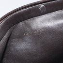 Christian Dior Trotter Canvas Shoulder Bag Beige Gold Auth 199611-15