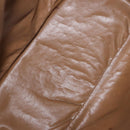 CELINE Macadam Canvas Shoulder Bag PVC Leather Brown Gold Auth 199612-11