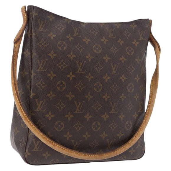 LOUIS VUITTON Monogram Looping GM Shoulder Bag M51145 LV Auth 199613