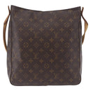 LOUIS VUITTON Monogram Looping GM Shoulder Bag M51145 LV Auth 199613-13