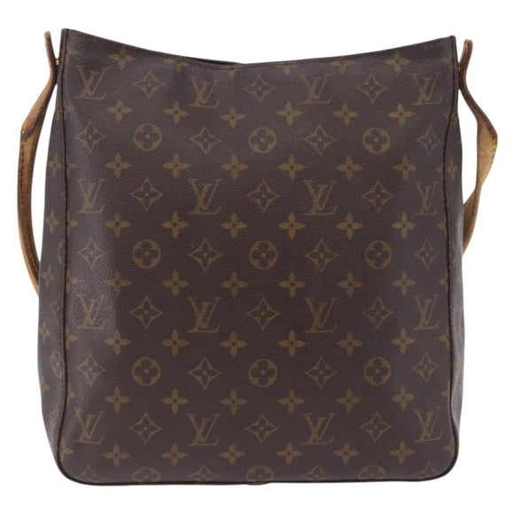 LOUIS VUITTON Monogram Looping GM Shoulder Bag M51145 LV Auth 199613