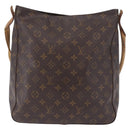 LOUIS VUITTON Monogram Looping GM Shoulder Bag M51145 LV Auth 199613-2