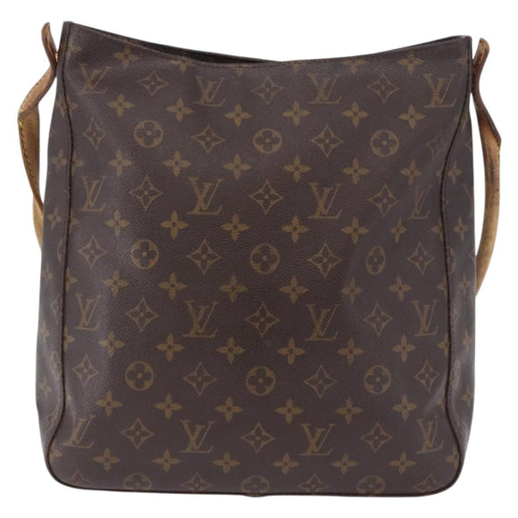 LOUIS VUITTON Monogram Looping GM Shoulder Bag M51145 LV Auth 199613