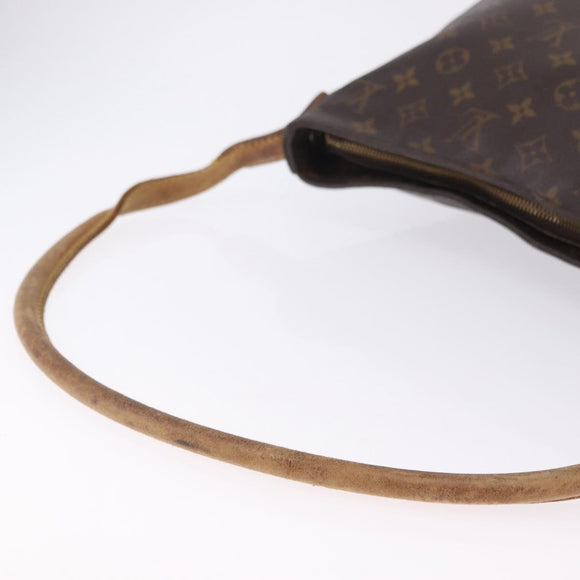 LOUIS VUITTON Monogram Looping GM Shoulder Bag M51145 LV Auth 199613