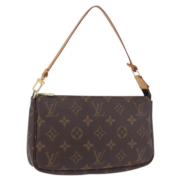 LOUIS VUITTON Monogram Pochette Accessoires Pouch M51980 LV Auth 199614V