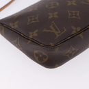 LOUIS VUITTON Monogram Pochette Accessoires Pouch M51980 LV Auth 199614V-14