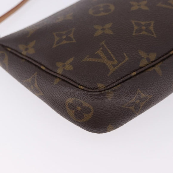 LOUIS VUITTON Monogram Pochette Accessoires Pouch M51980 LV Auth 199614V