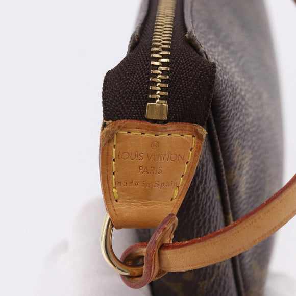 LOUIS VUITTON Monogram Pochette Accessoires Pouch M51980 LV Auth 199614V