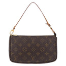 LOUIS VUITTON Monogram Pochette Accessoires Pouch M51980 LV Auth 199614V-13
