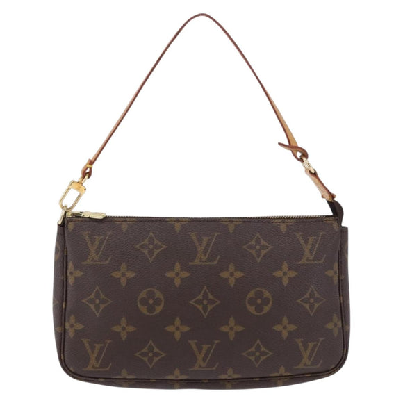 LOUIS VUITTON Monogram Pochette Accessoires Pouch M51980 LV Auth 199614V