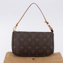 LOUIS VUITTON Monogram Pochette Accessoires Pouch M51980 LV Auth 199614V-12