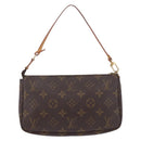 LOUIS VUITTON Monogram Pochette Accessoires Pouch M51980 LV Auth 199614V-2