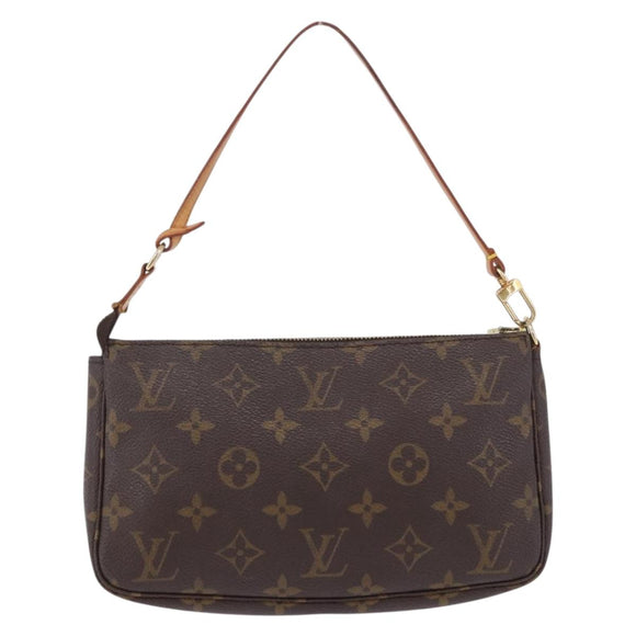 LOUIS VUITTON Monogram Pochette Accessoires Pouch M51980 LV Auth 199614V