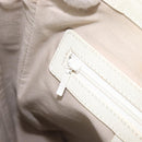 BURBERRY Nova Check Shoulder Bag Canvas Beige Silver Auth 199616-21