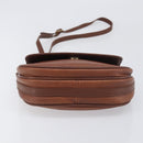 Burberrys Shoulder Bag Leather Brown Gold Auth 199618-5