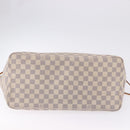 LOUIS VUITTON Damier Azur Neverfull GM Tote Bag N41360 LV Auth 199621-6