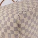 LOUIS VUITTON Damier Azur Neverfull GM Tote Bag N41360 LV Auth 199621-16
