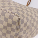 LOUIS VUITTON Damier Azur Neverfull GM Tote Bag N41360 LV Auth 199621-17