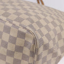 LOUIS VUITTON Damier Azur Neverfull GM Tote Bag N41360 LV Auth 199621-19