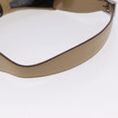 GUCCI GG Canvas Jackie Shoulder Bag Beige Silver 00963 Auth 199624V-8
