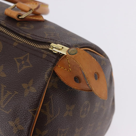 LOUIS VUITTON Monogram Speedy 30 Hand Bag M41526 LV Auth 199625A