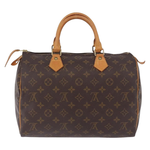 LOUIS VUITTON Monogram Speedy 30 Hand Bag M41526 LV Auth 199625A