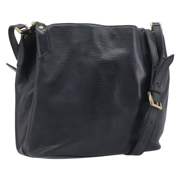 LOUIS VUITTON Epi Mandala MM Shoulder Bag Black M58892 LV Auth 199627