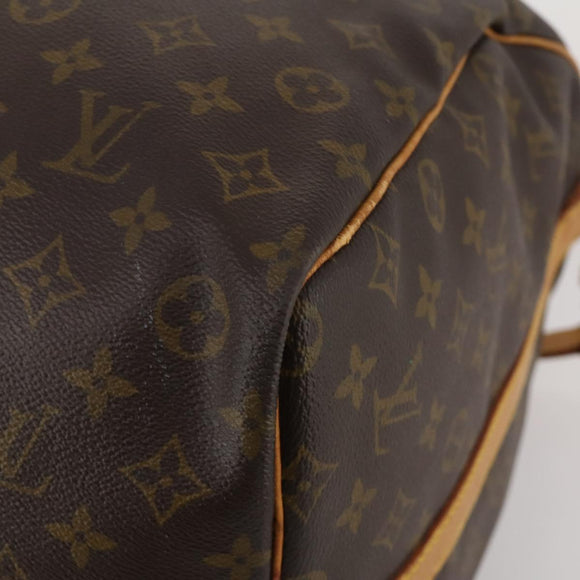 LOUIS VUITTON Monogram Keepall Bandouliere 60 Boston Bag M41412 LV Auth 199628