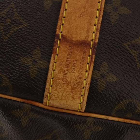 LOUIS VUITTON Monogram Keepall Bandouliere 60 Boston Bag M41412 LV Auth 199628