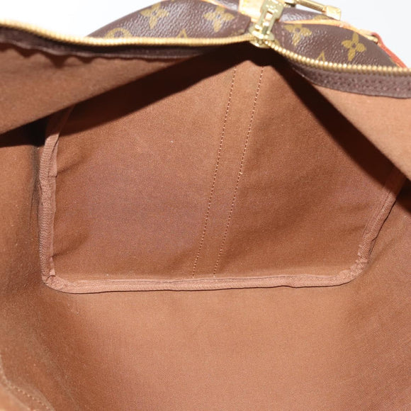 LOUIS VUITTON Monogram Keepall Bandouliere 60 Boston Bag M41412 LV Auth 199628