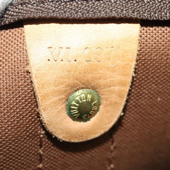 LOUIS VUITTON Monogram Keepall Bandouliere 60 Boston Bag M41412 LV Auth 199628