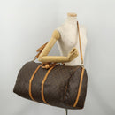 LOUIS VUITTON Monogram Keepall Bandouliere 60 Boston Bag M41412 LV Auth 199628-24