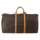 LOUIS VUITTON Monogram Keepall Bandouliere 60 Boston Bag M41412 LV Auth 199628-3
