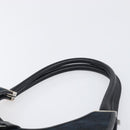 GUCCI GG Canvas Jackie Hand Bag Black Silver 002 1067 Auth 199636V-8