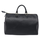 LOUIS VUITTON Epi Speedy 30 Hand Bag Noir Black M43002 LV Auth 199637V-2