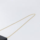 Salvatore Ferragamo Vala Chain Shoulder Bag Leather Black Gold Auth 199639V-8